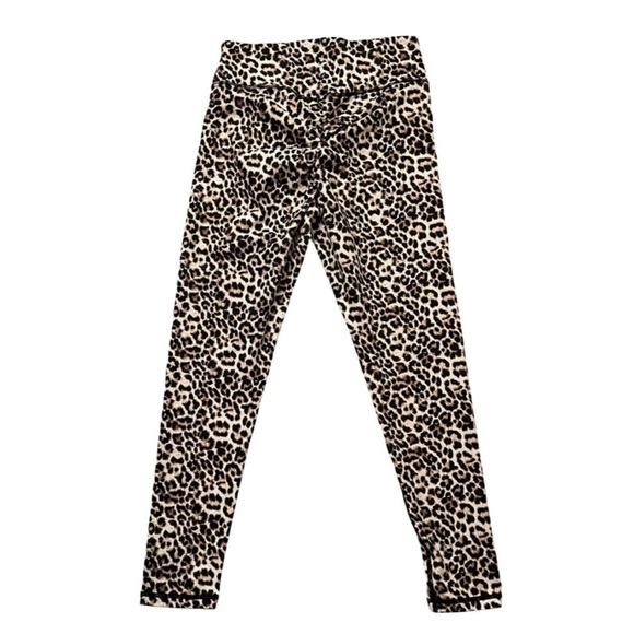 Zyia Leopard Brilliant Tights Leggings 7/8 Size 4 Women’s High Waisted - Picture 4 of 8